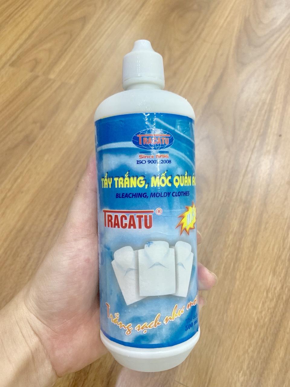 Thuốc Tẩy Mốc Quần Áo Giày Dép Chăn Ga Gối Hàng Việt Nam Chai 500 ML