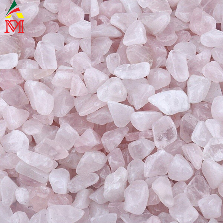 100g Đá Vụn Phong Thủy Thạch Anh Hồng