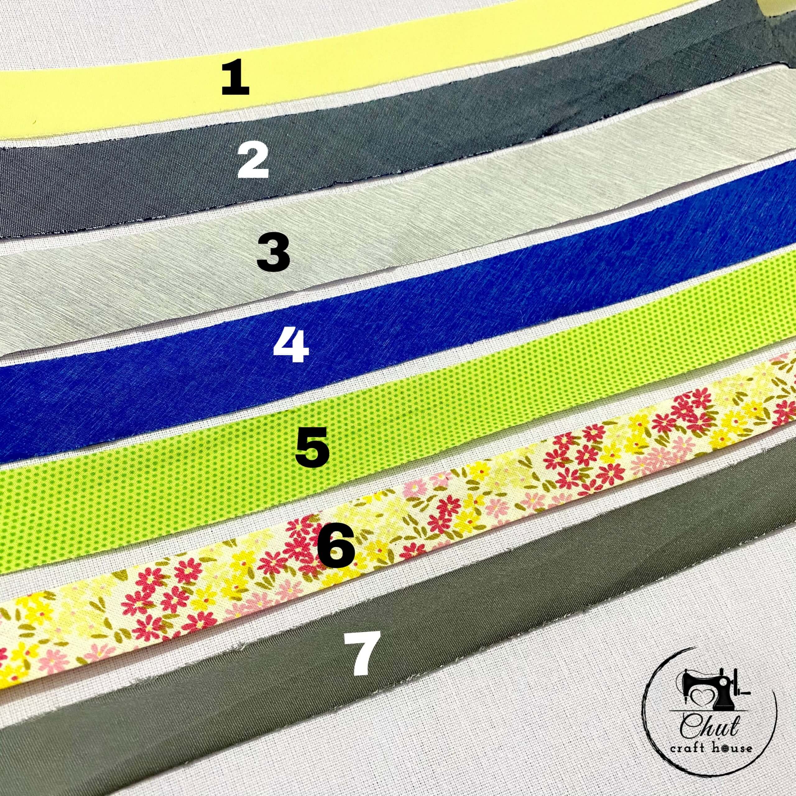 Vải viền may vá dùng cho túi xách, balo handmade