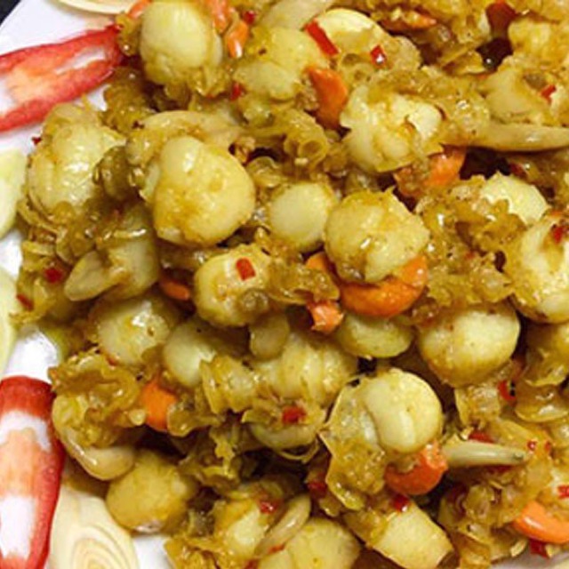 Cồi Mai - Cồi Sò Điêp khô - trắng sạch ngon 500gr