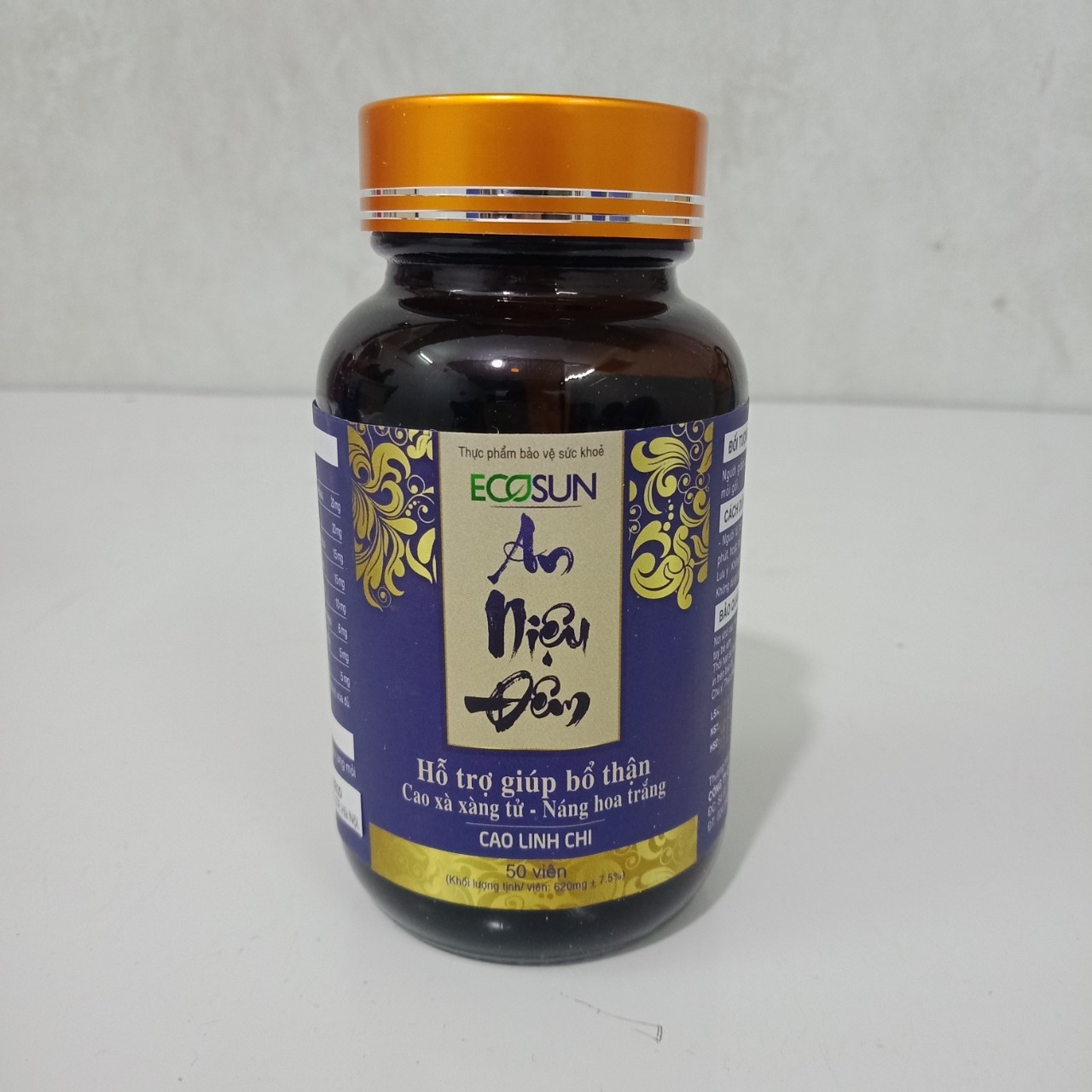 Giảm tiểu đêm, tiểu nhiều lần, đau lưng, mỏi gối Viên Uống An Niệu  Đêm chứa bạch hoa sàng tử, thỏ ti tử, hộp 60 viên