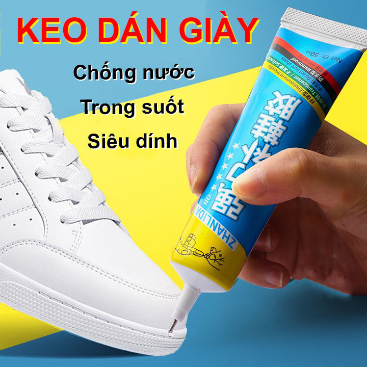 Keo dán giày dép trong suốt chuyên dụng siêu dính 50ml