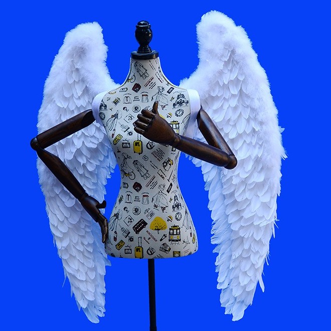 CÁNH THIÊN THẦN 100cm*80cm màu trắng COSPLAY xinh xắn hóa trang,lễ hội