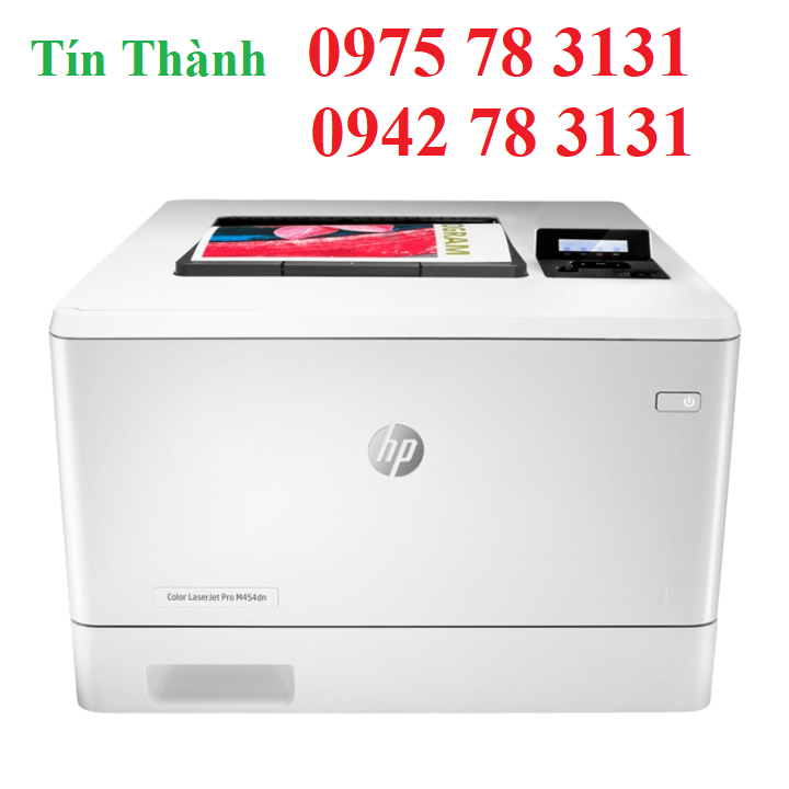 Máy in màu hp laserjet pro m454dn