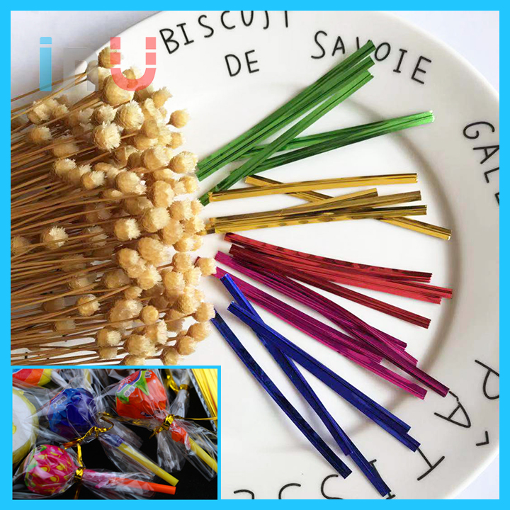 [HCM]HCM - Bịch 800 dây kim tuyến cột túi kẹo mút cột túi bánh quy