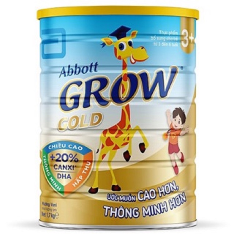 Sữa bột abbott grow gold 3+ 1.7kg