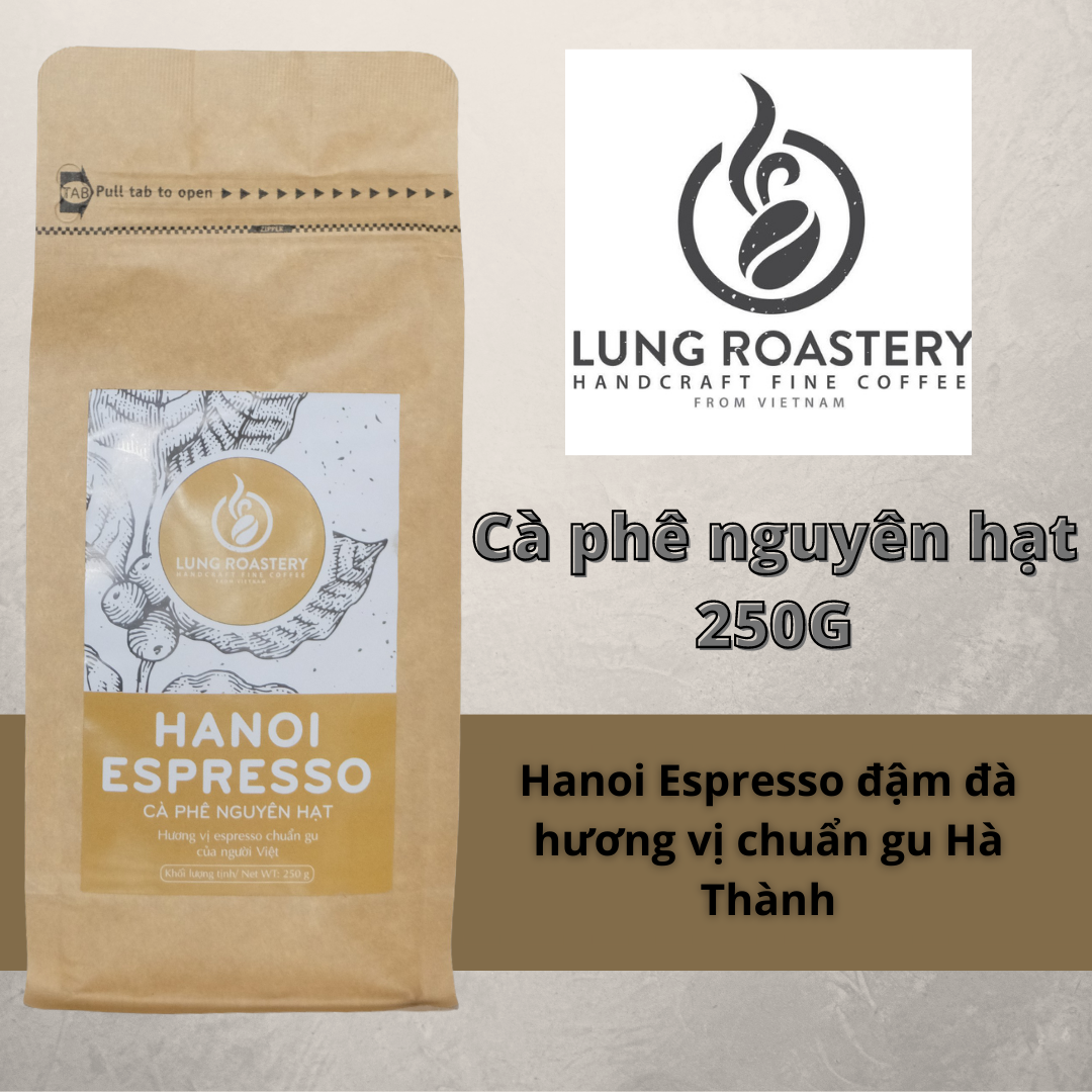 Hanoi Espresso Nguyên Hạt 250g