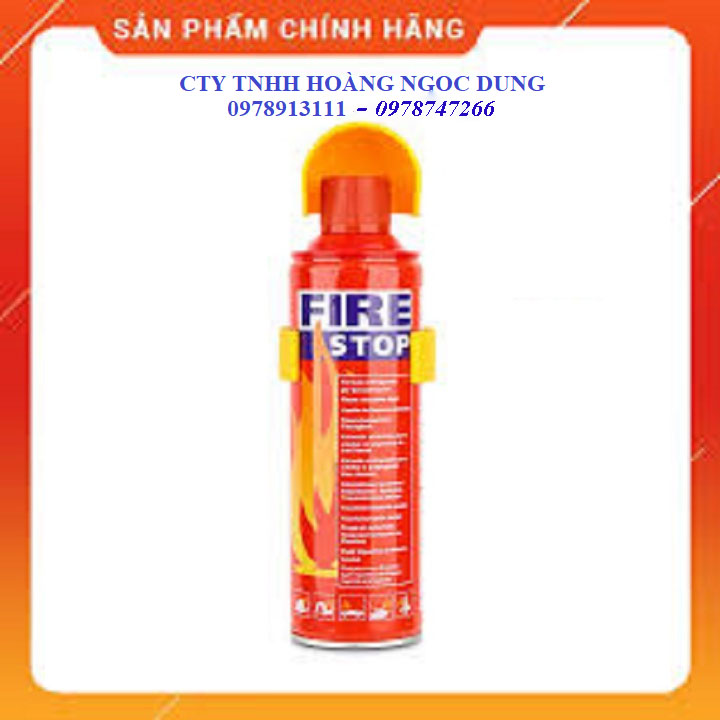 Bình cứu hoả ô tô dân dụng mini 500ml, 1000ml, bình chữa cháy mini dạng xịt. bình cứu hỏa dành cho xe hơi, xe oto xe máy