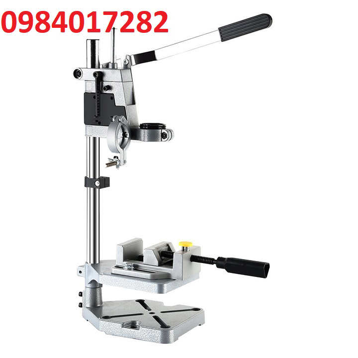 Bộ khung gắn máy khoan KÈM ê tô, Giá đỡ máy khoan cầm tay