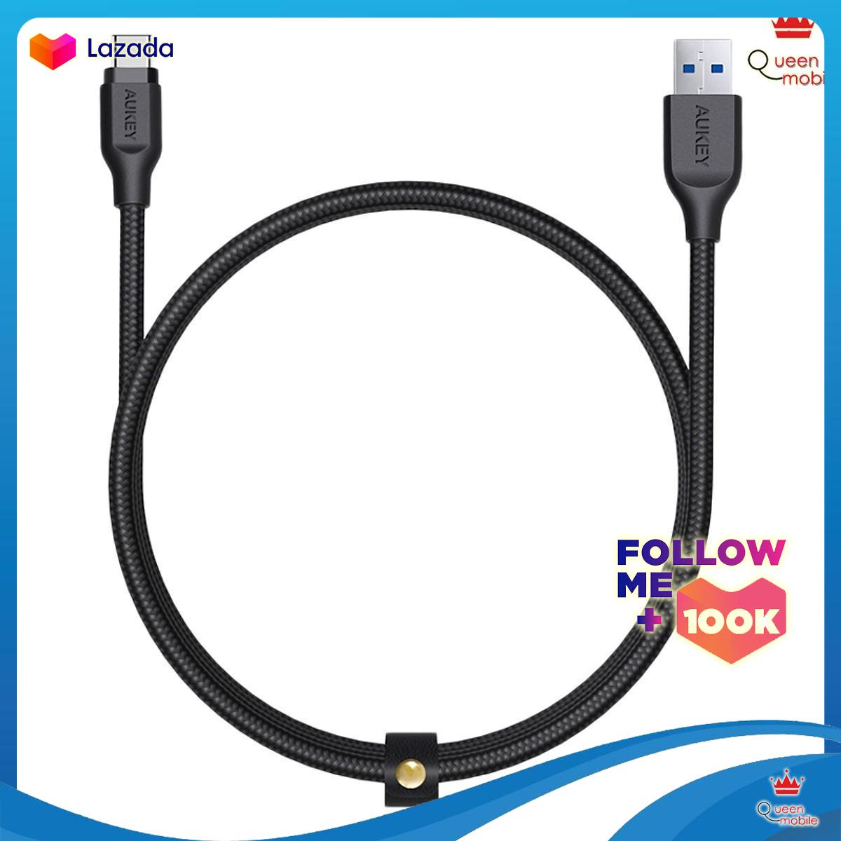 Dây cáp sạc usb type-c aukey cb-ac1 1.2m