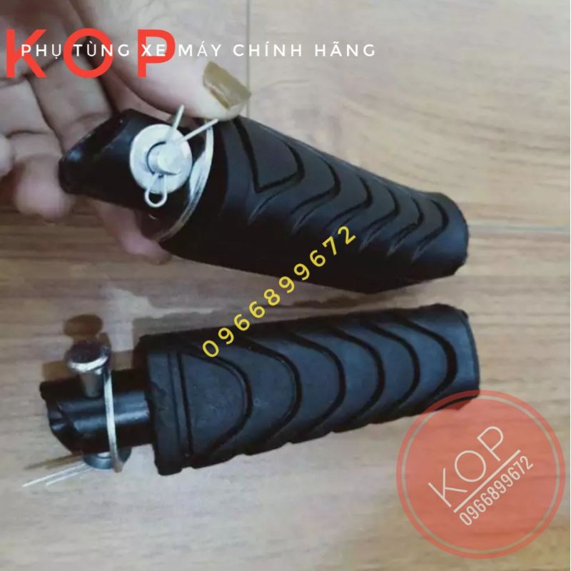 Cao su gác chân sau xe máy để chân sau dream wave rs r sirius ws -8%