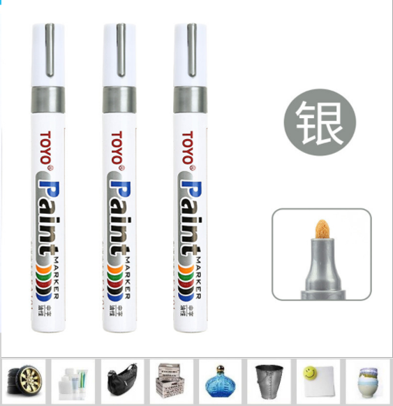 Bút Sơn Đa Năng Vẽ Được Trên Mọi Chất Liệu Gỗ, Đá, Kính, Kim Loại, Vải