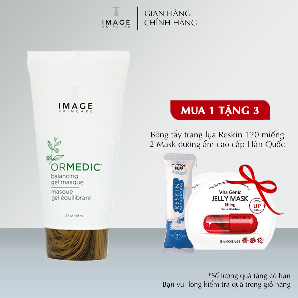 Mặt nạ cân bằng cho da nhạy cảm Image Skincare Ormedic Balancing Gel Masque 59ml - Image Skincare Official Store