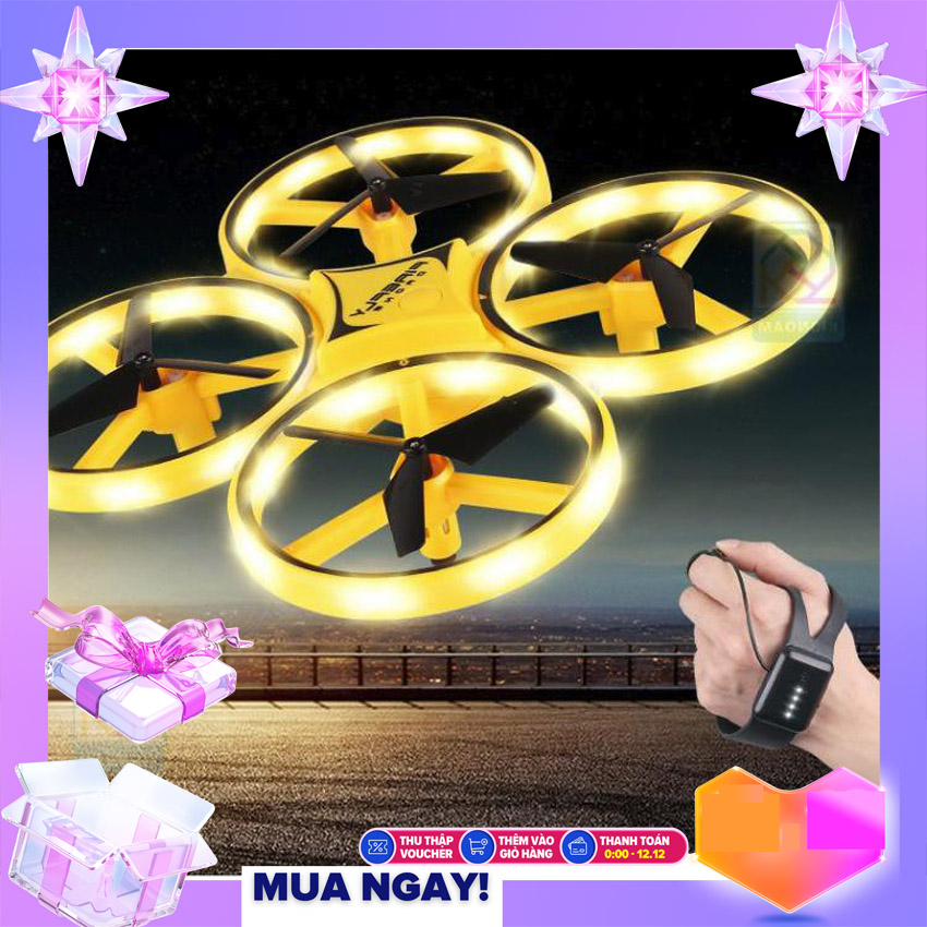 Máy Bay Fly Cam Drone UFO Máy Bay Cảm Ứng , Máy Bay Phản Lực
