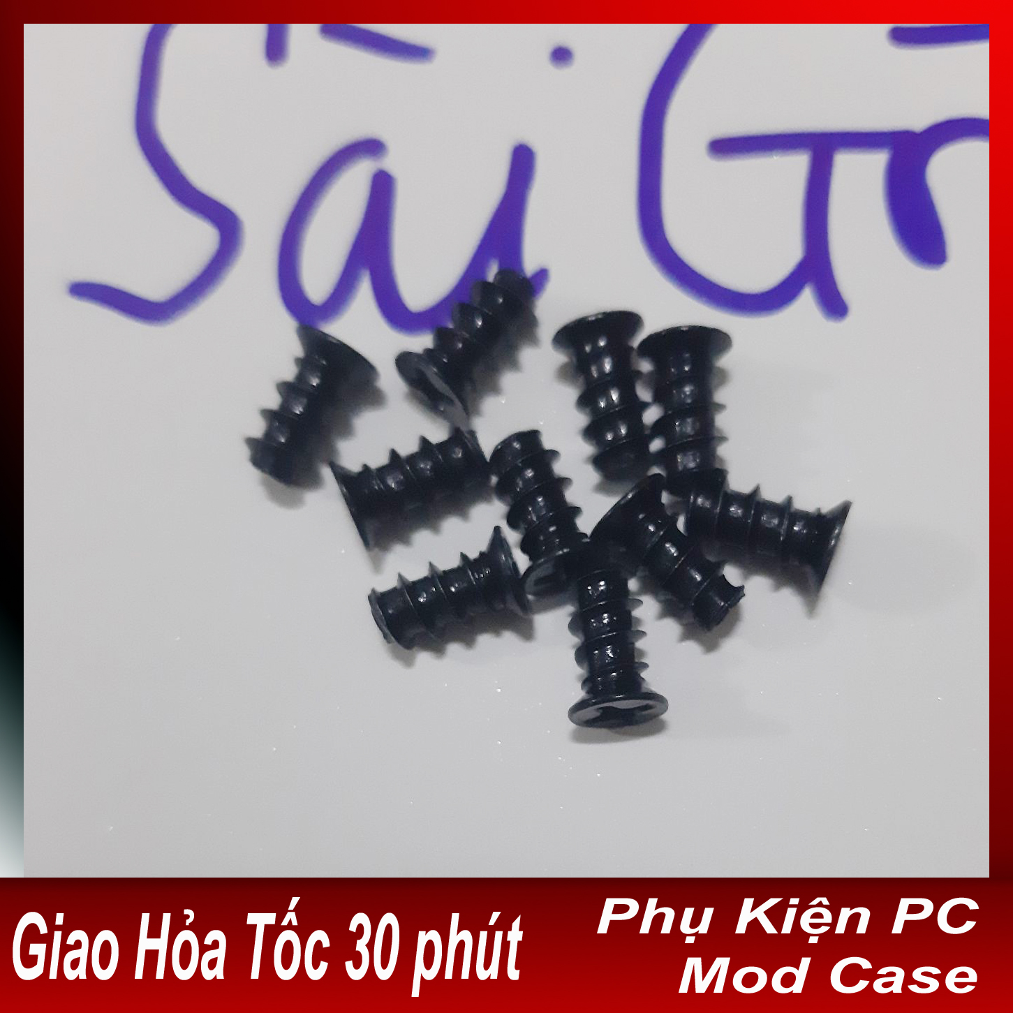 Ốc bắt quạt, Ốc Fan Case sơn tĩnh điện chống sét 20con