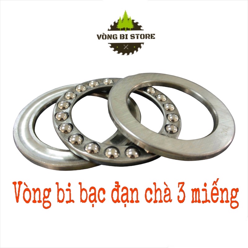 Vòng bi bạc đạn chà 51202, 51203, 51204, 51205, 51206, 51207, 51208,...