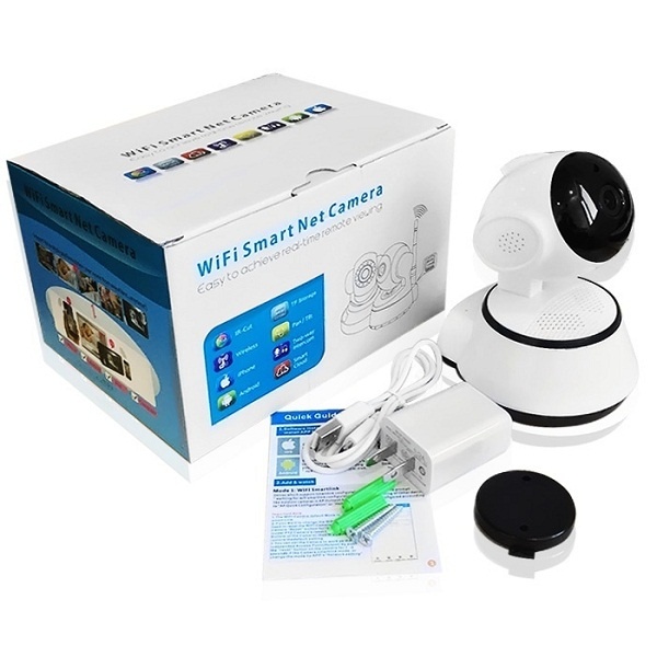Camera IP Wifi xoay 360 độ, có thể ghi âm, đàm thoại 2 chiều, cảnh báo đột nhập, lưu trữ video, nhìn trong đêm...