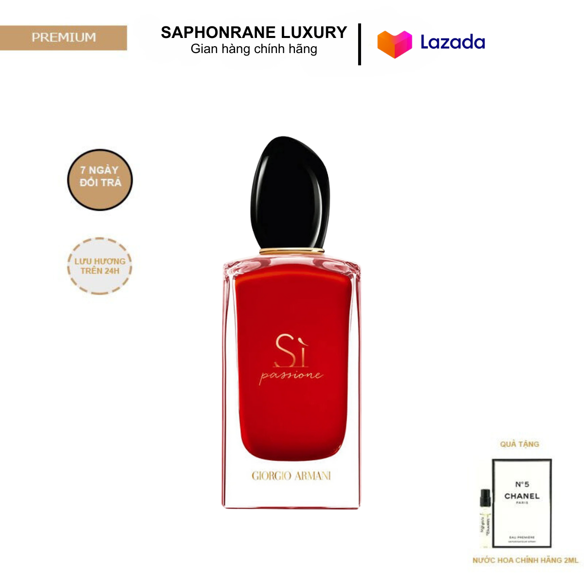 Nước Hoa Giorgio Armani Sì Passione Eau De Parfum 100ml 2019