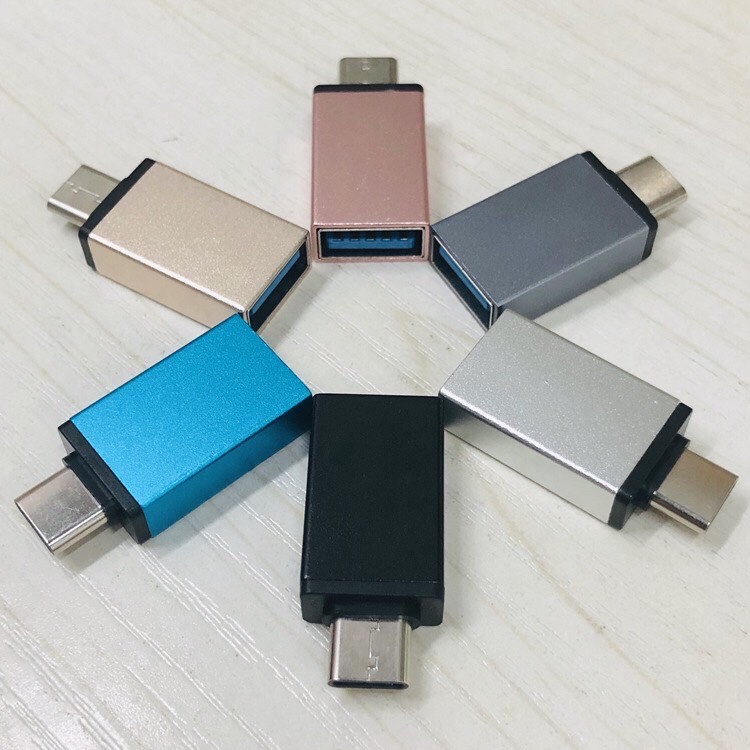 Đầu otg chuyển đổi cổng usb type-c