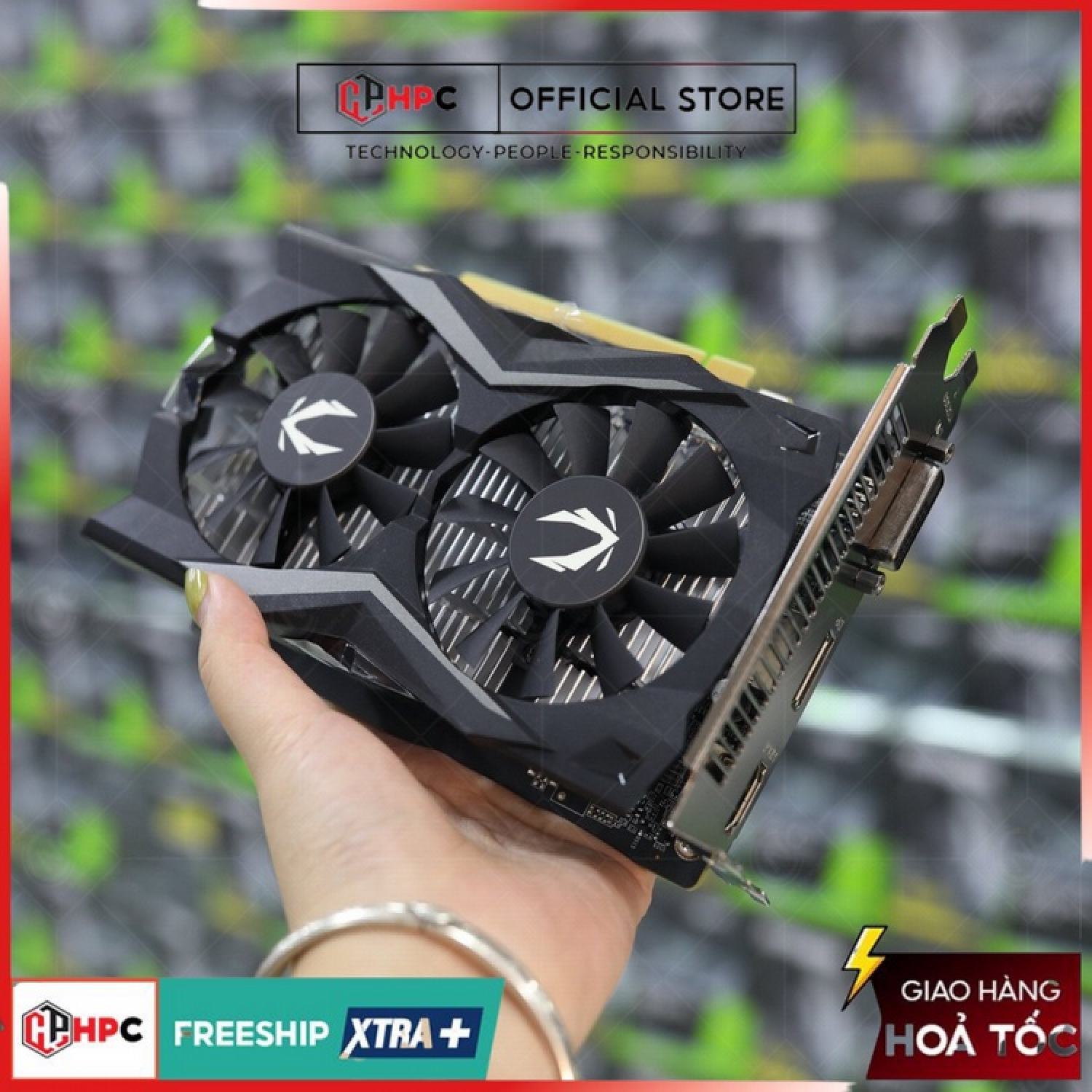 Card Màn Hình VGA Zotac GTX 1650 4GB GDDR6 Hàng Mới