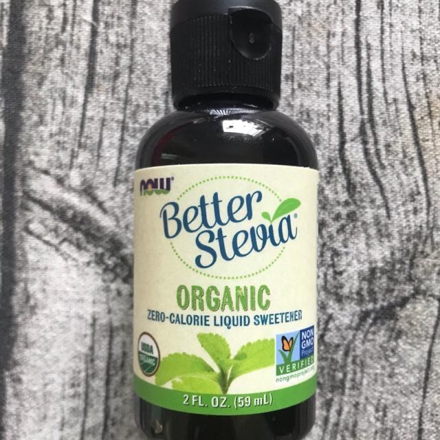 - now foods,đường cỏ ngọt hữu cơ dạng nước-betterstevia liquid organic