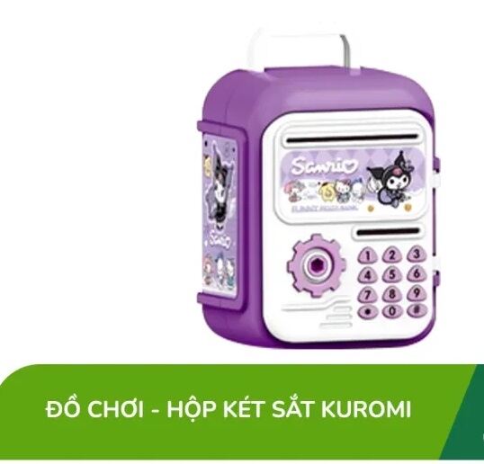 Két Sắt Đồ Chơi Mini Hộp Đựng Tiền Tiết Kiệm Dễ Thương Mẫu Mới Có Khóa Cơ Cho Bé - Lavi House