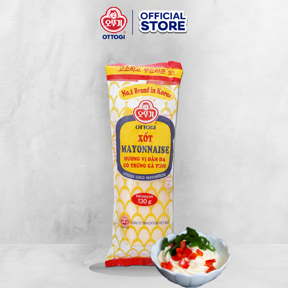Combo 3 gói sốt Mayonnaise Ottogi 130G