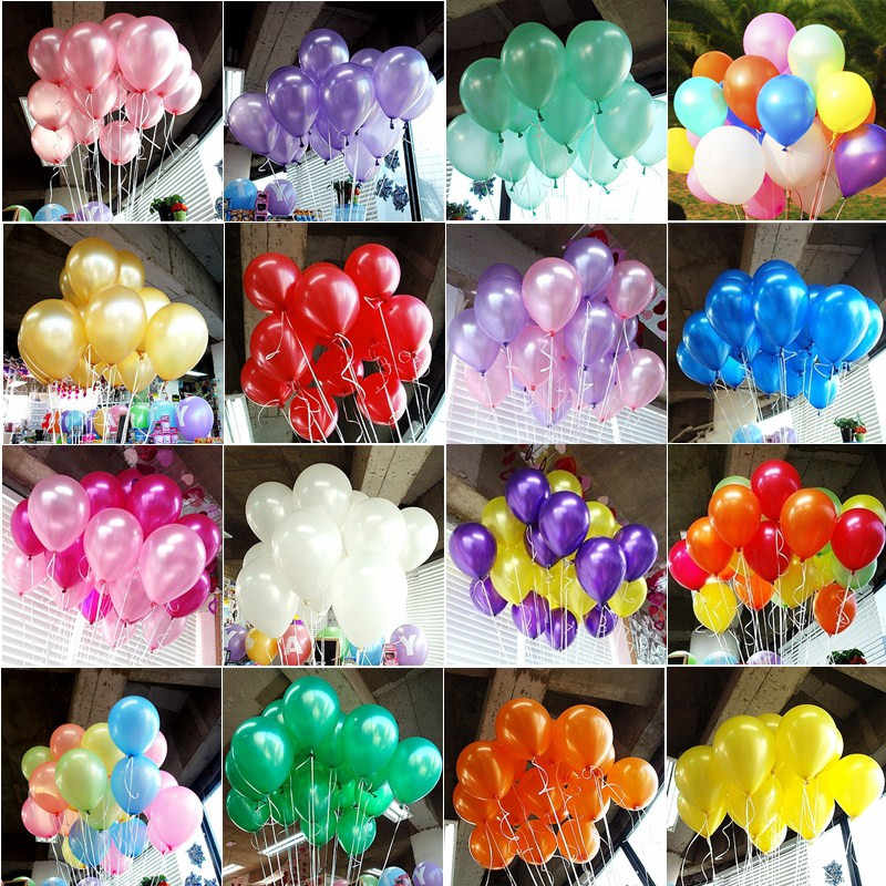 Bong bóng trang trí sinh nhật tiệc khai trương lễ tết