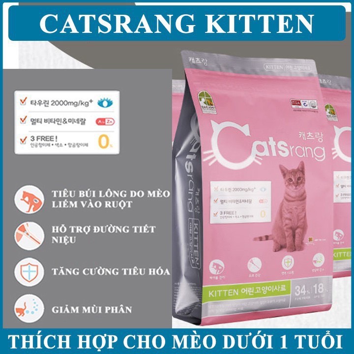 Thức ăn cho mèo con Hàn quốc Catsrang Kitten