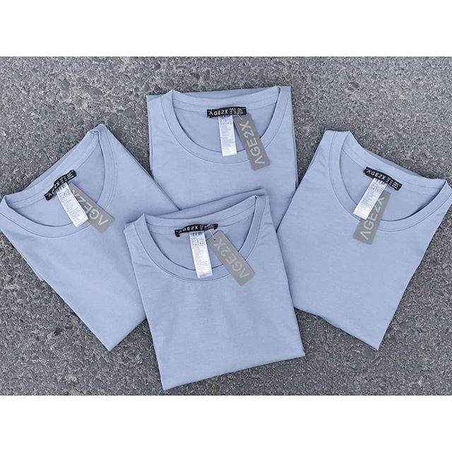 Áo thun nam nữ age2x màu light blue cam kết sản phẩm đúng mô tả chất lượng đảm bảo an toàn đến sức khỏe người sử dụng