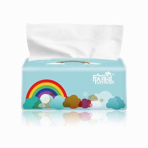 COMBO 1 GÓI Giấy ăn cầu vồng xin mier - Khăn giấy cầu vồng xinmier thùng 30 gói hàng loại 1 siêu dai