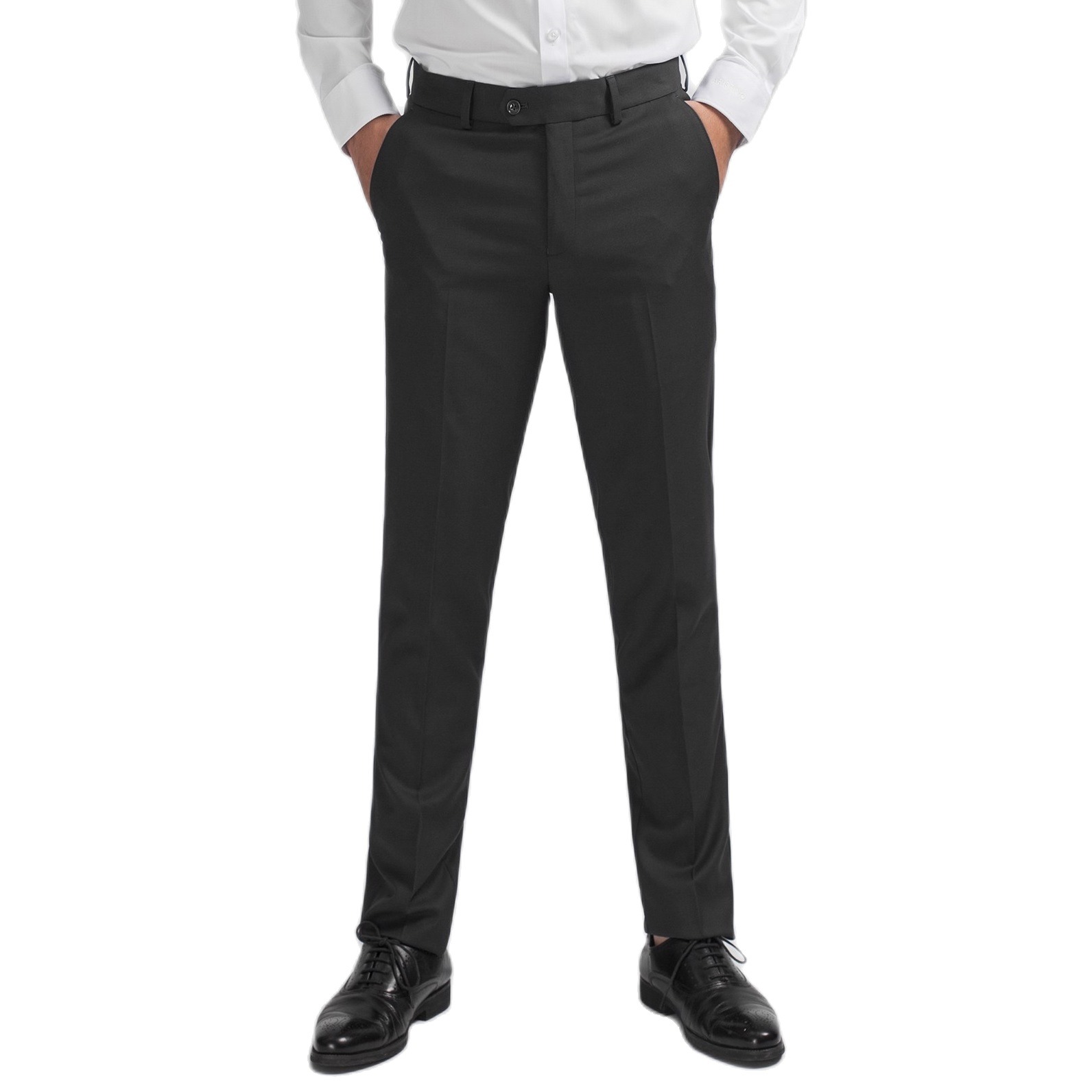 Quần âu Nam Slim Fit Aristino ATR02008 màu đen 01