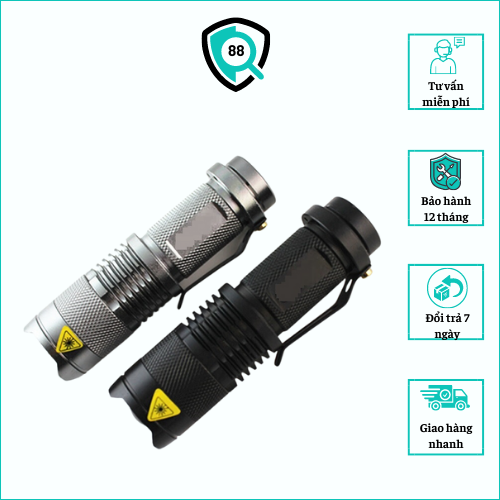 Đèn pin cầm tay mini q5 thiết kế nhỏ gọn độ chiếu sáng cực tốt
