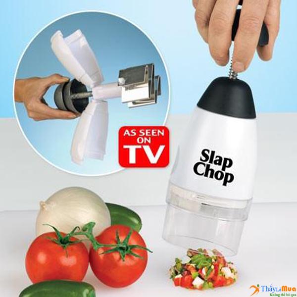 Dụng cụ băm hành, tỏi đa năng slap chop
