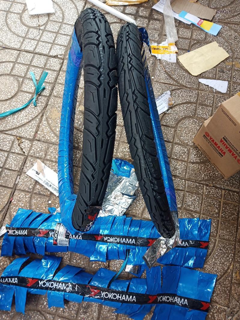 Vỏ xe wave yokohama 225 17 và 250 17