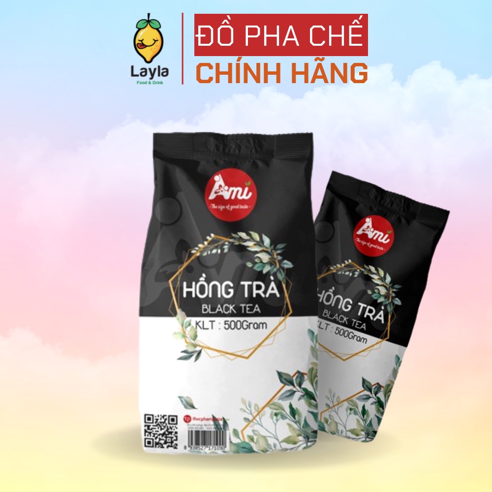 Hồng trà , trà đen ami 500g - nguyên liệu trà sữa