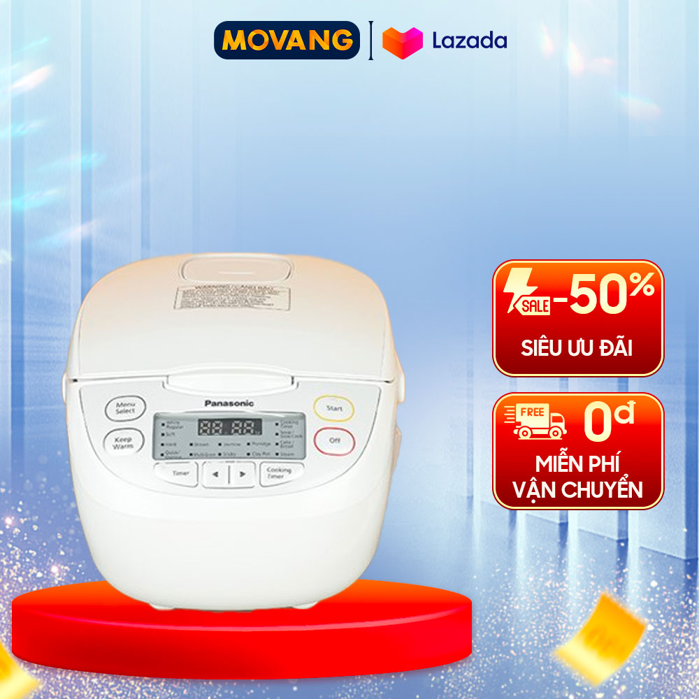 - nồi cơm điện tử panasonic 1 lít sr-cl108wram