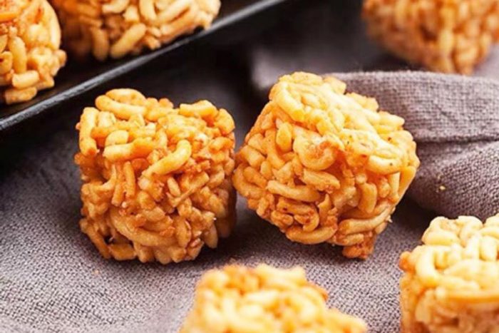 Combo 6 goi Snack Mì Tôm Viên Vị Gà Cay Thái Lan- tieu tieu