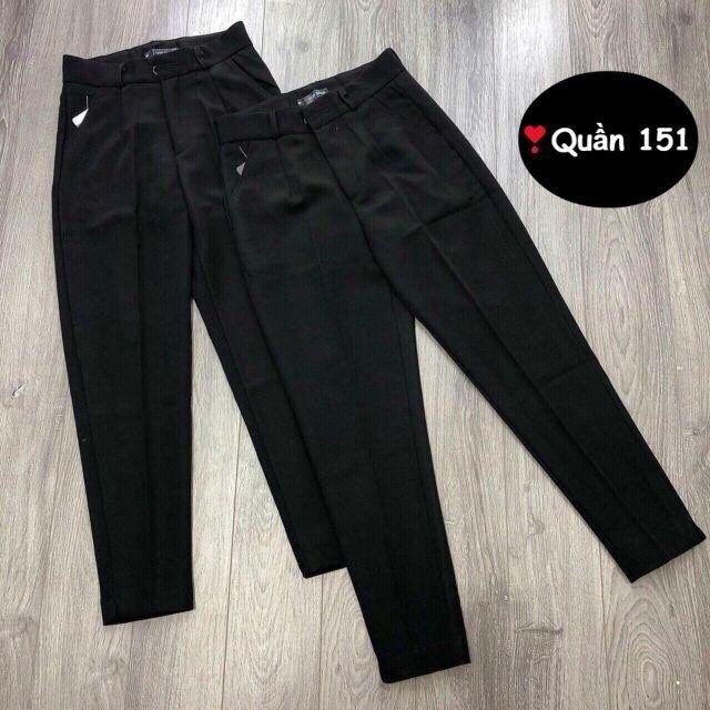 QUẦN TÂY ỐNG NHỎ QUẦN ĐI HỌC ĐI LÀM DÀI 9 TẤC DÁNG BAGGY(u)