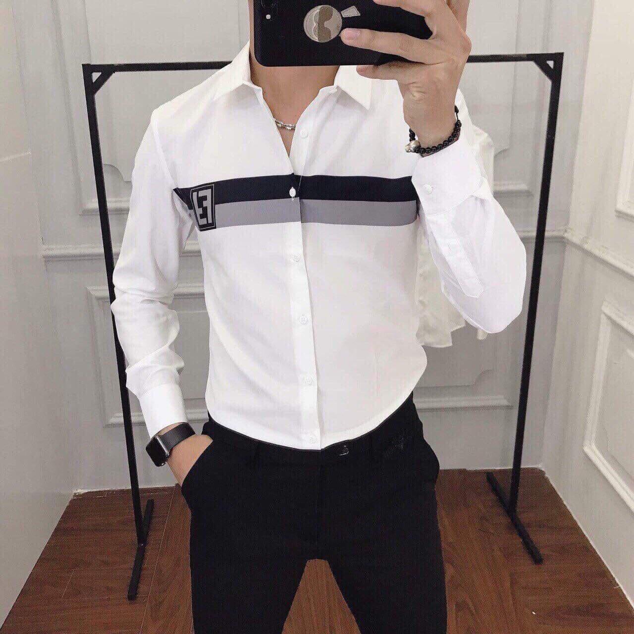 [HCM]Áo sơ mi nam cao cấp sọc kẻ siêu hot CC