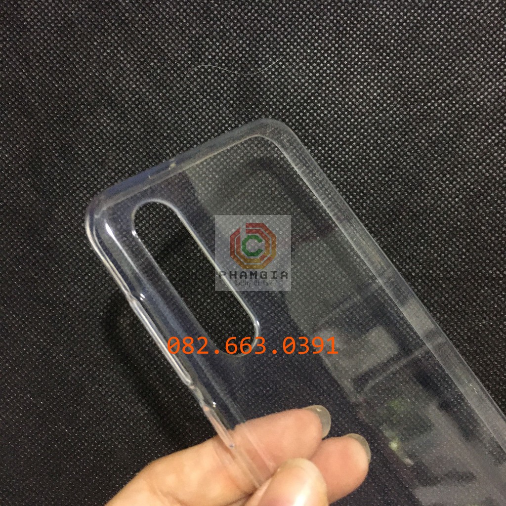 Ốp lưng dẻo trong xiaomi mi9 se silicon
