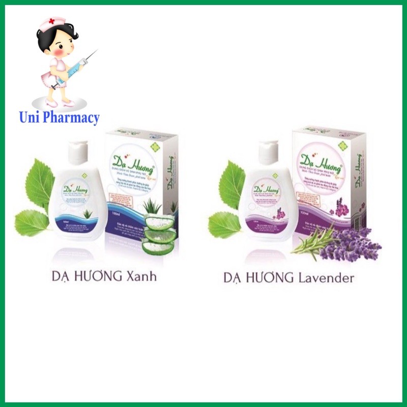 Dung dịch vệ sinh phụ nữ Dạ Hương Xanh & Tím & Teen