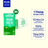 [Sản Phẩm Mới] Thùng 48 hộp Sữa tươi tiệt trùng Vinamilk GreenFarm Organic 110ml