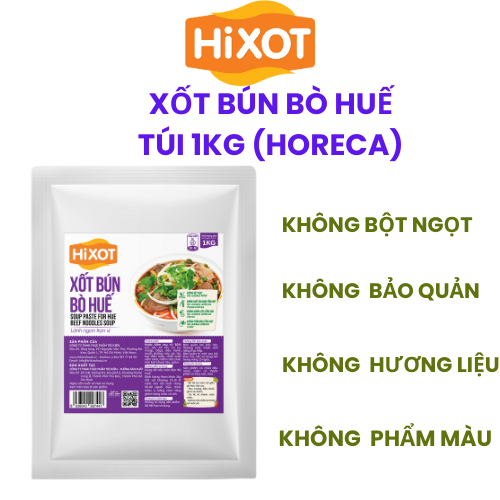 Gia vị hoàn chỉnh xốt bún bò huế - túi 1kg