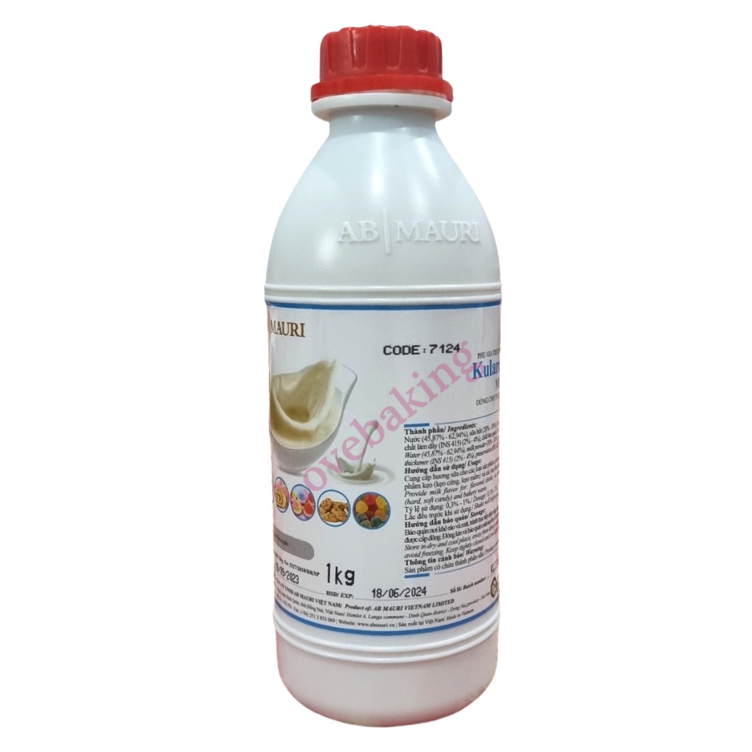 Hương và màu/ Kularome/ Tinh sữa Tự Nhiên Mauri nắp đỏ 7124 1kg