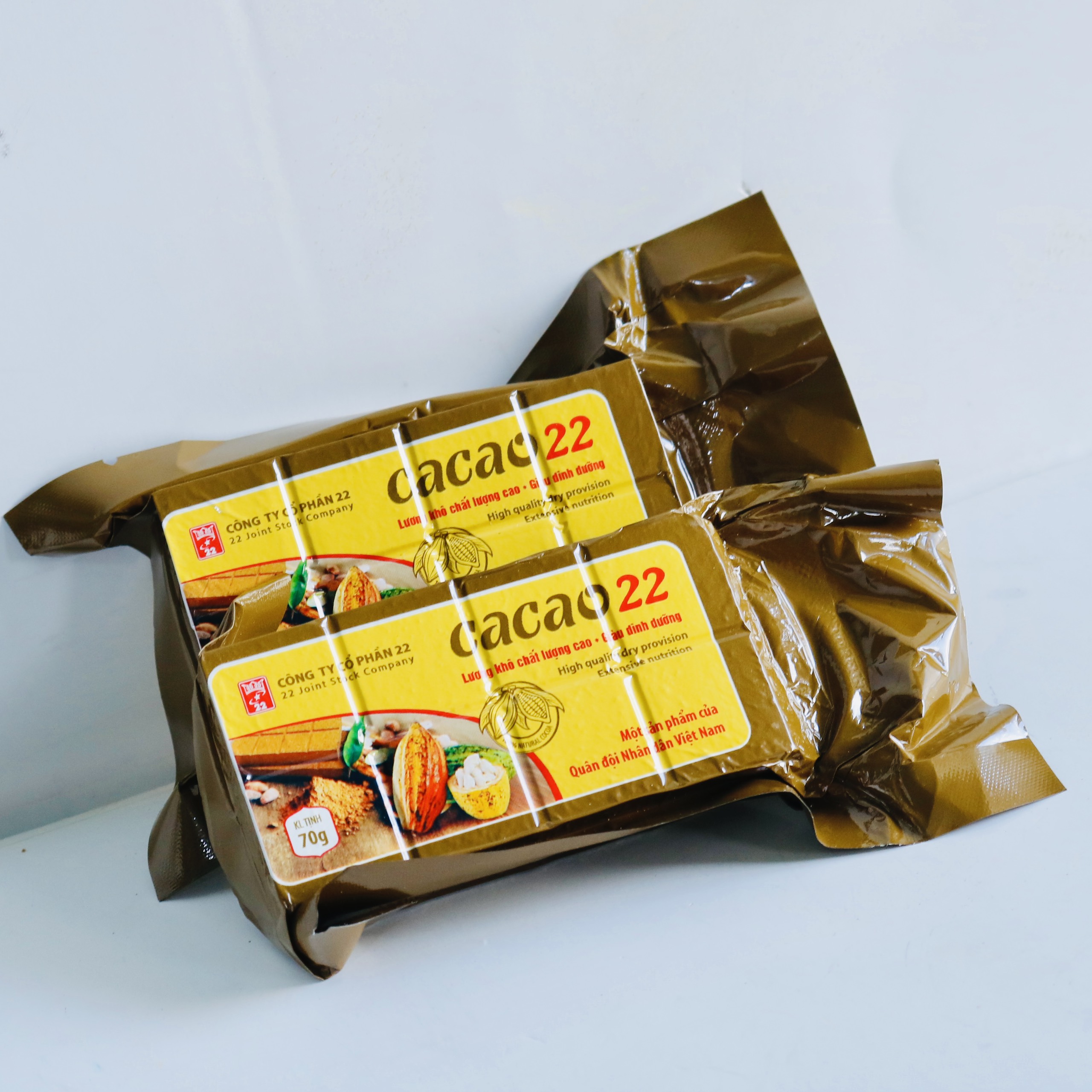 [HCM]2 Gói Lương Khô Cacao