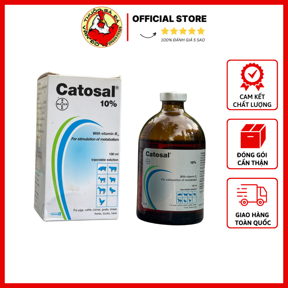 Catosal Trên Gia Súc, Gia Cầm Tăng Sức Đề Kháng Giúp Gia Súc Sinh Trưởng Tốt