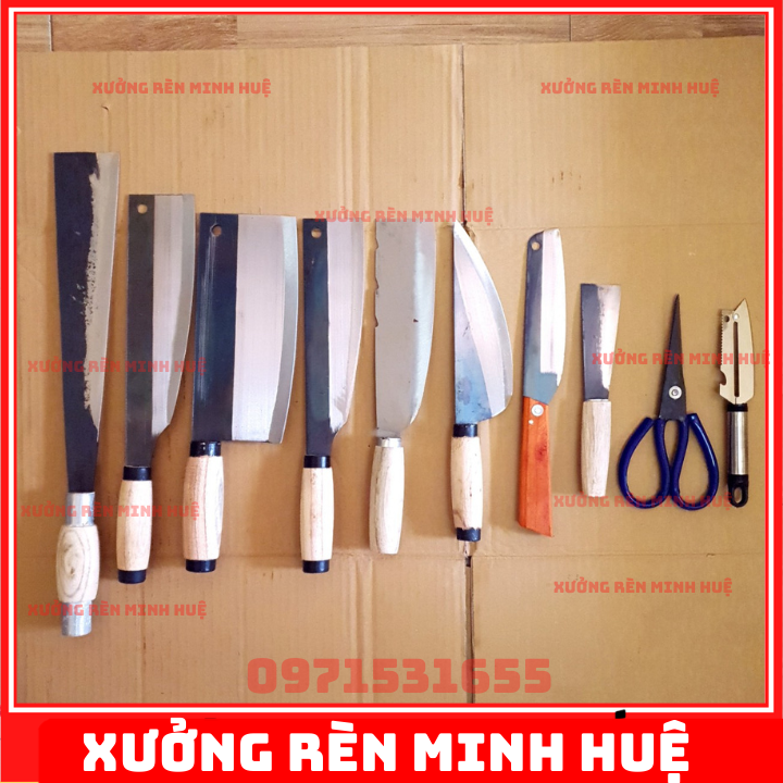 Bộ dao bếp 10 món giá siêu rẻ cho mọi nhà