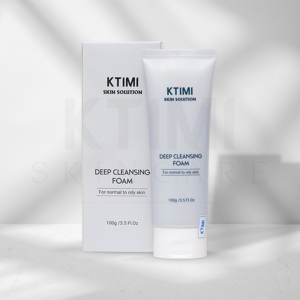 Ktimi sữa rửa mặt dịu nhẹ deep cleansing foam