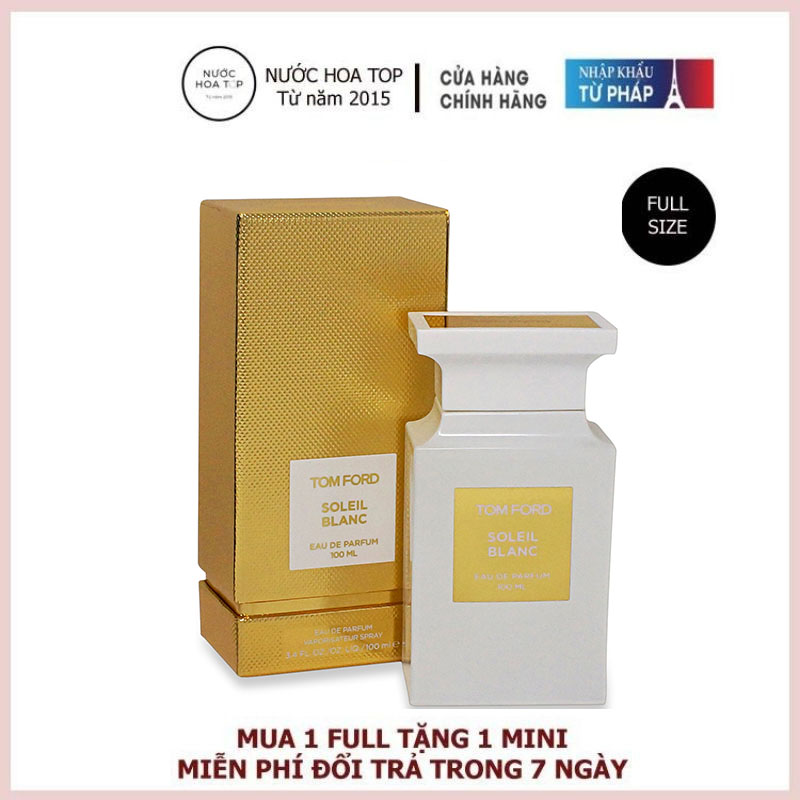 Nước hoa unisex tom ford eau de soleil blanc edt 100ml - nước hoa chính hãng